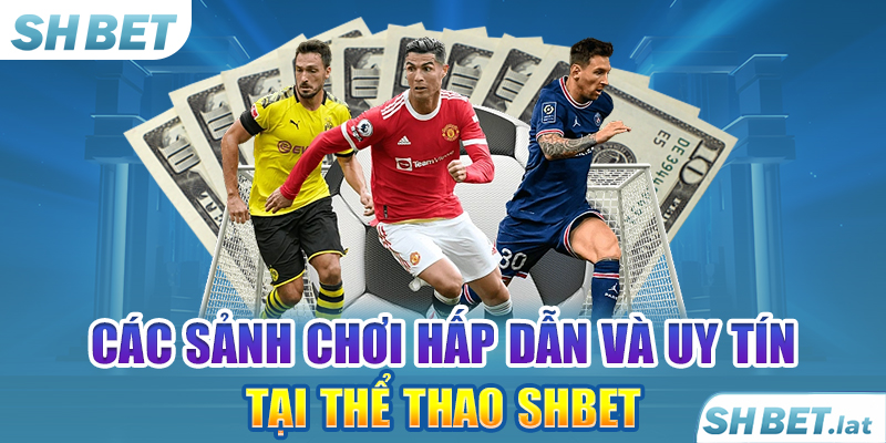 Các sảnh chơi hấp dẫn và uy tín tại thể thao SHBET